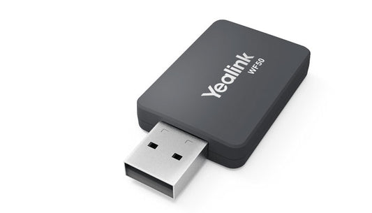 Yealink Wi-Fi USB Dongle with a visible USB connector.
