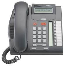 Nortel Norstar T7208 Telephone Charcoal (NT8B26) - BURNS